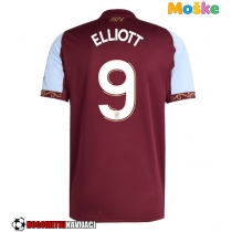 Moške Nogometnih dresov Aston Villa Harvey Elliott #9 Domači 2025-26 Kratki rokavi